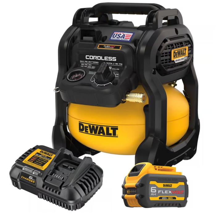 DeWalt 20V MAX Pancake Portable Air Compressor 135 psi 0.4 HP