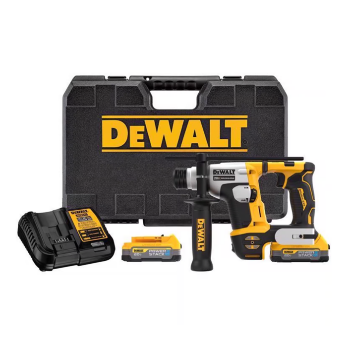 DeWalt 20V MAX 5/8 in. Cordless SDS-Plus Rotary Hammer Drill Kit (Battery & Charger)