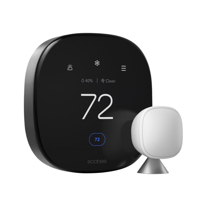 Ecobee Premium Built In WiFi Heating and Cooling Thermostat